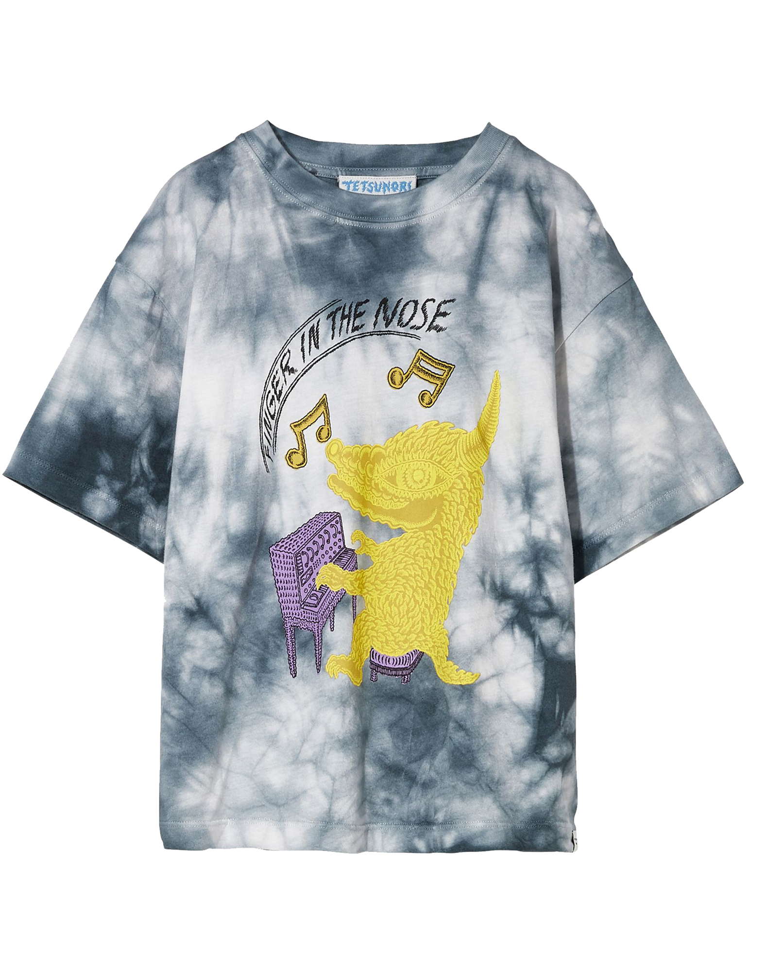 KING Soft Black Tie &amp; Dye Piano 5